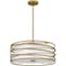 Quoizel Spiral Pendant 3 Lights Light Gold SPL2820LG - alternate 5